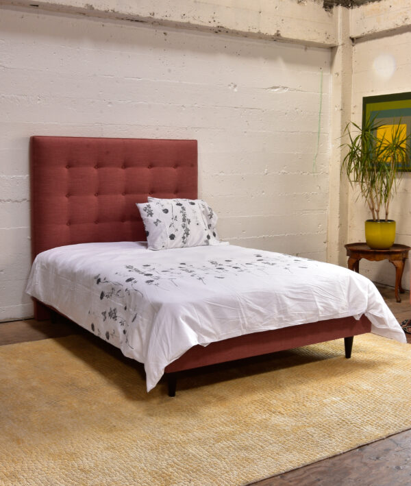 Jackson Modern Upholstered Custom Queen Bed