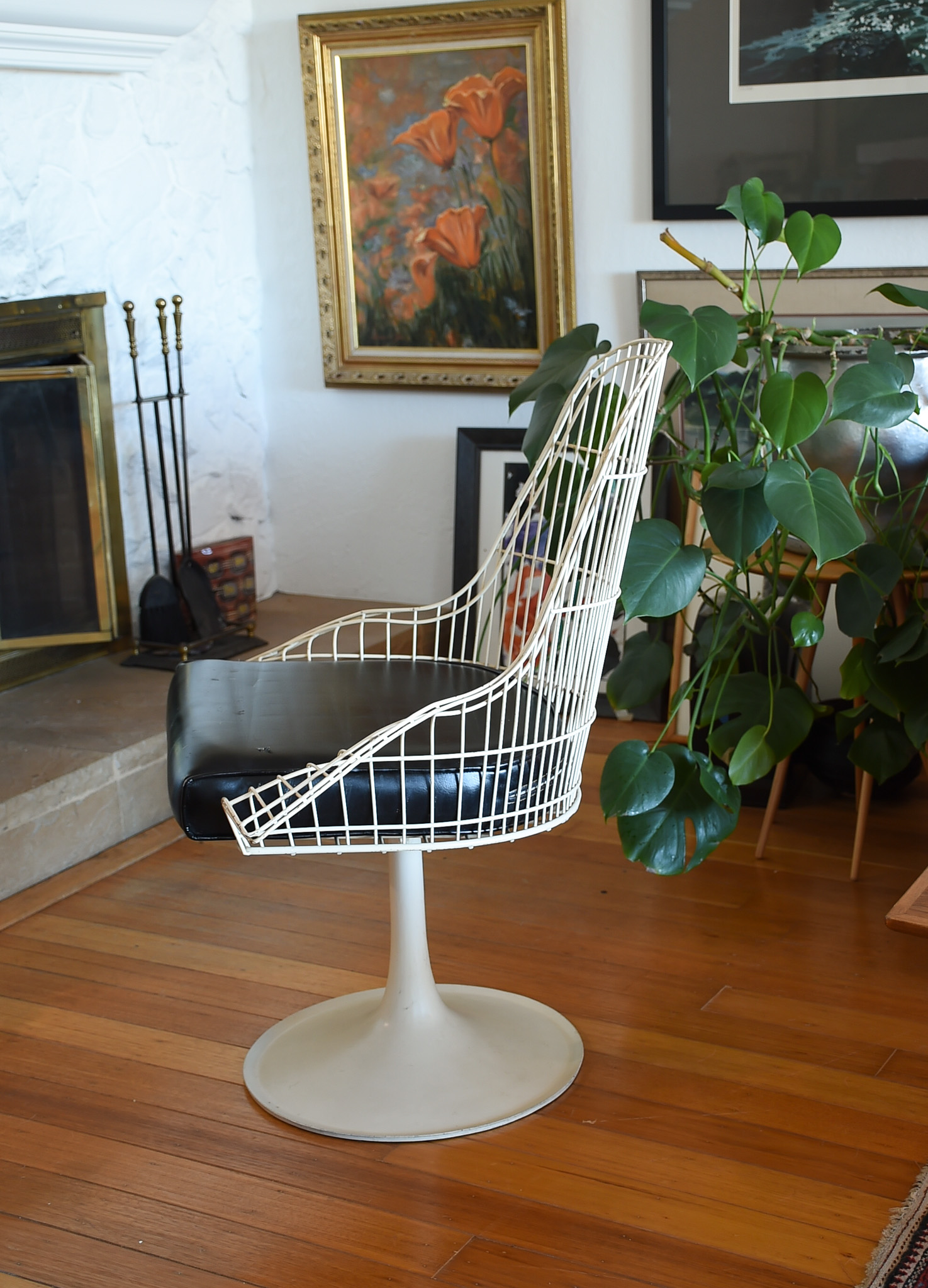 Thinline Mid Century Swivel Chair